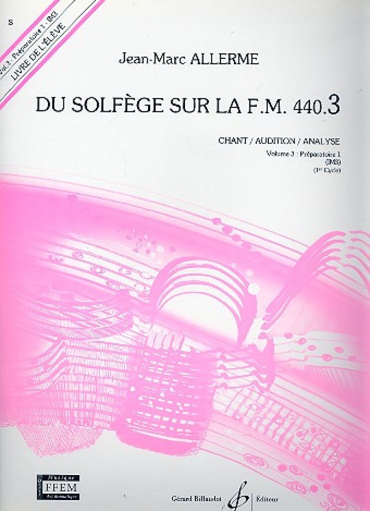 Du solfege sur la F.M. 440.3 Chant/audition/analys